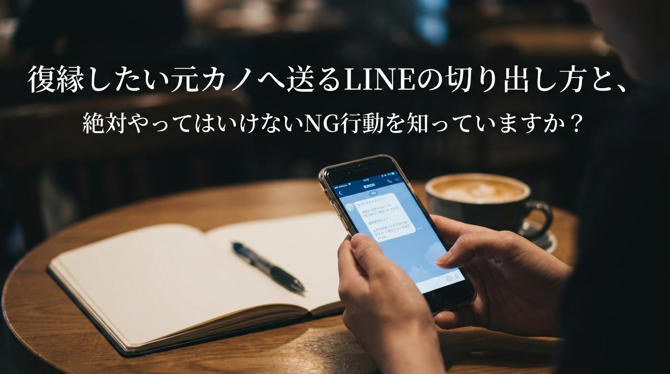 復縁したい元カノへ送るLINEの切り出し方と、絶対やってはいけないNG行動を知っていますか？