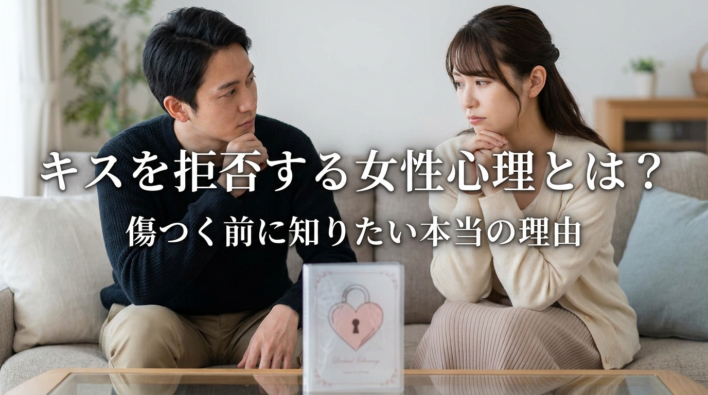 キスを拒否する女性心理とは？傷つく前に知りたい本当の理由と対処法