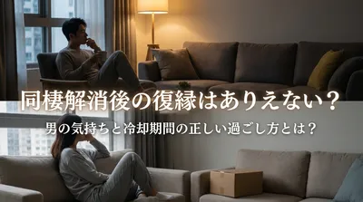 同棲解消後の復縁はありえない？男の気持ちと冷却期間の正しい過ごし方とは？