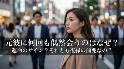 元彼に何回も偶然会うのはなぜ？運命のサイン？それとも復縁の前兆なの？